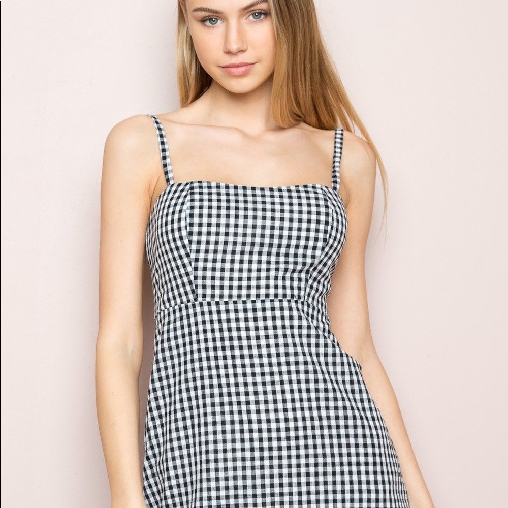 Brandy Melville Gingham Print Dress